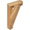 Ekena Millwork Traditional Arts & Crafts Rough Sawn Bracket, Western Red Cedar, 4"W x 18"D x 26"H BKT04X18X26TRA03RWR - alternate 1